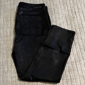 🔥🔥Level 99 Black Coated Pants